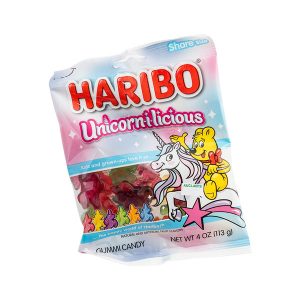 Haribo Gummi Candy Unicorn-i-licious 4oz