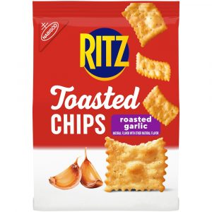 Ritz Toasted Chips Roasted Garlic 8.1oz