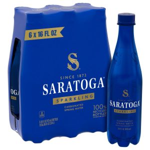 Saratoga Sparkling 6 Pack Bottle 16.9oz