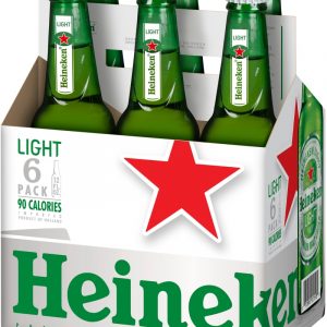 Heineken Light 6 Pack 12oz Bottle