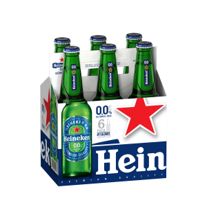 Heineken 0.0% Alcohol Free 6 Pack Bottle 12oz