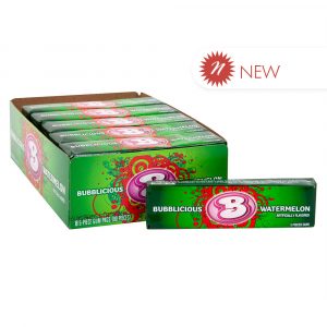 Bubblicious Watermelon 5 Pieces Gum
