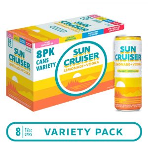Sun Cruiser Lemonade Vodka Variety 8 Pack Can 12oz