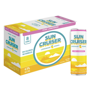 Sun Cruiser Lemonade + Vodka Pink Lemonade 8 Pack Can 12oz