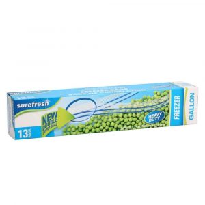 Surefresh Zipper 10 Gallon bags