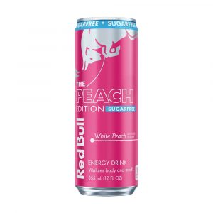 Redbull Energy Drink White Peach Zero Sugar 12oz