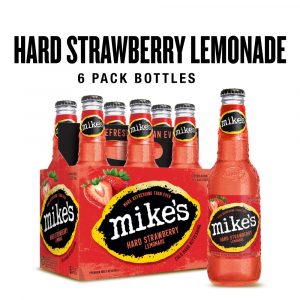 Mike’s Strawberry 6 Pack Bottle 12oz