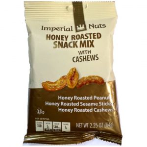 Imperial Nuts Honey Roasted Snach Mix 2oz