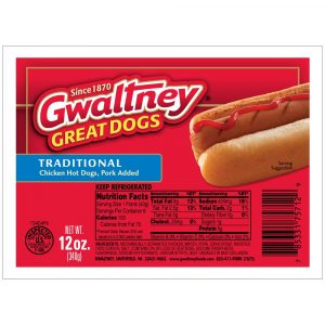 Gwaltney Great Dogs Franks 12oz