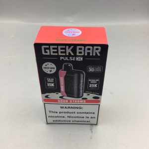 Geek Bar Sour Straws 15K Nicotine 25K