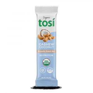Tosi Crunchy Bar Cashew Coconut 1 oz