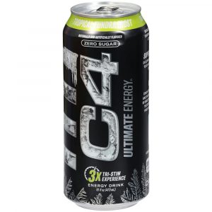 C4 Energy Drink Tropical Tundra Frost Zero Sugar 16 oz