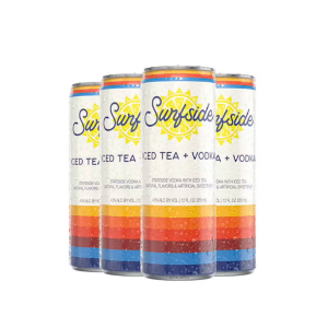 Surfside Iced Tea + Vodka 4 Pack Can 12oz