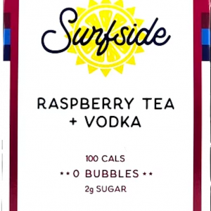Surfside Raspberry Tea + Vodka 4 Pack Can 12oz
