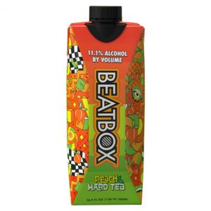 BeatBox Peach Hard Tea 16.9oz