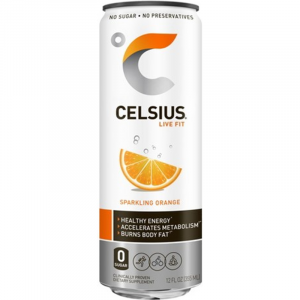 Celsius Sparkling (12oz) Orange