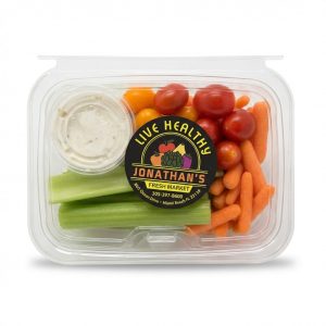 Veggies Platter (Big) with Ranch Dip (Celery, Carrot & Tomatoes)