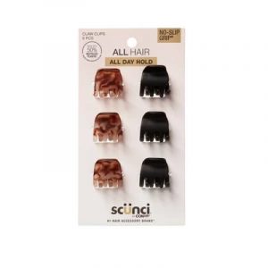 All Hair 6 pcs Claw Clips