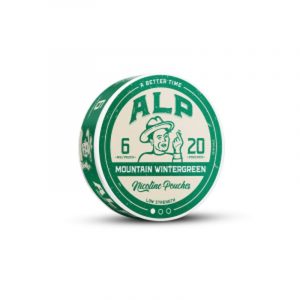 ALP Mountain Wintergreen 6Mg 20 Pouches