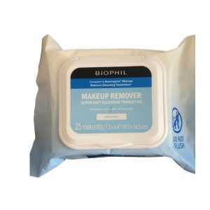 Biophil Makeup Remover 25 Towelettes