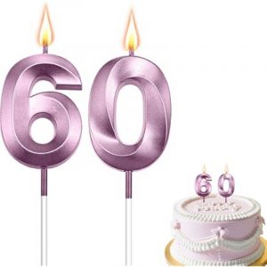 Birthday Candles Happy Birthday Candle 60