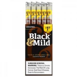 Black & Mild Original Wood Tip 5pk