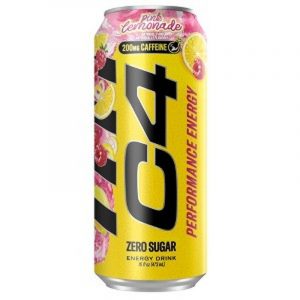 C4 Energy Drink - Zero Sugar (12oz) Pink Lemonade