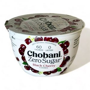 Chobani Greek Yogurt Zero Sugar Black Cherry 5.03oz*