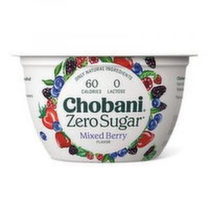 Chobani Greek Yogurt Zero Sugar Toasted Mixed Berry 5.03oz*