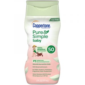 Coppertone Pure Simple Baby 50