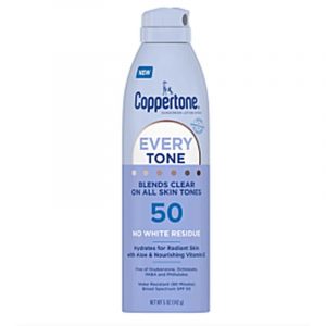 Coppertone Sunscreen Every Tone 50