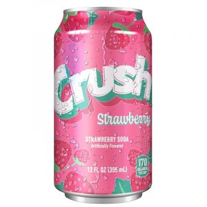 Crush Can Strawberry Single 12oz
