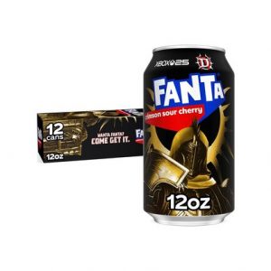 Fanta Crimson Sour Cherry Can 12oz Pack