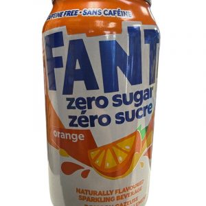 Fanta Zero Sugar Single Can Orange 12 oz