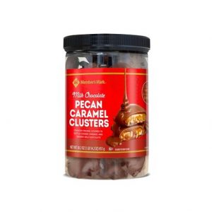 Milk Chocolate pecan Caramel Clusters