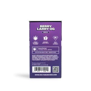 Munchies! THCP-Infused PreRolls 10 Pack Berry Larry OG