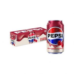 Pepsi Wild Cherry & Cream Can 12oz