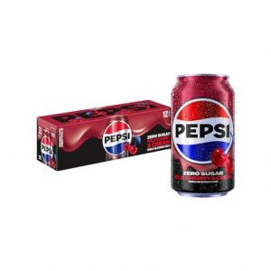 Pepsi Zero Sugar Wild Cherry & Cream 12oz