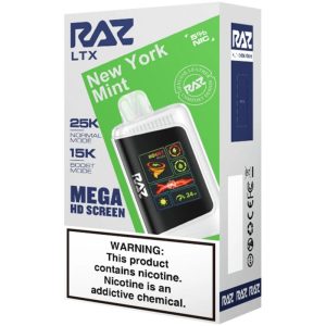 Raz New York Mint 25K Mega HD Screen 15k