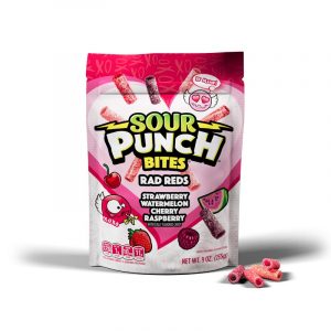 Sour Punch Bites Rad Reds