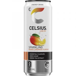 Celsius Sparkling (12oz) Mango Lemonade