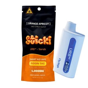 Sticki Urb x Torch Orange Apricot Vape