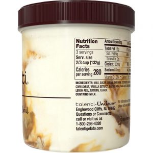 Talenti Ice Cream Vanilla Caramel Swirl 473ml