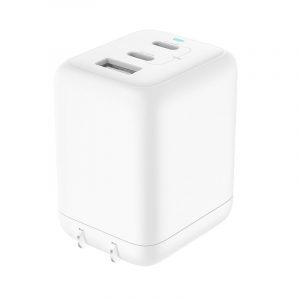 USB-C Fast Charging Multi Wall Adapter { Big White } 7
