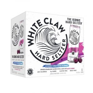 White Claw Black Cherry 6 Pack Can 12oz