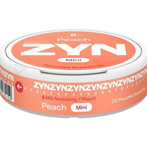Zyn Peach Nicotine Pouches 6 mg