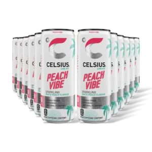 Celsius Sparkling (12oz) Peach Vibe