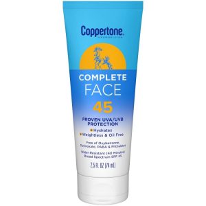 Coppertone Complete Face 45