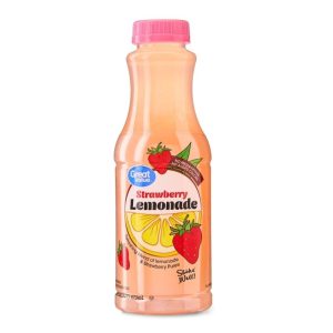 Great Value Strawberry Lemonade 16oz