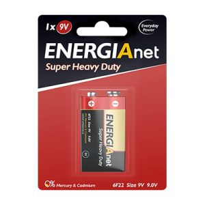 Super Heavy Duty Batteries 9V